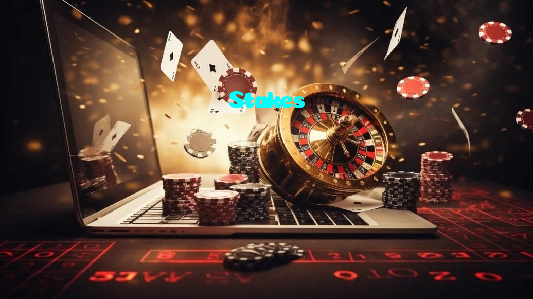 Stakes casino presented on mobile device in Pakistan with slots and live games